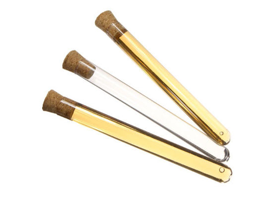 Provette inferiori rotonde del vetro borosilicato di Pyrex 18mm