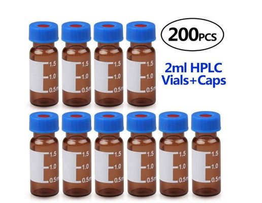 Fiale basse del vetro borosilicato di HPLC della base piana 1.5ml