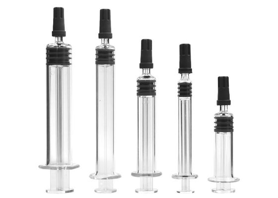 Siringa non eliminabile di plastica del vetro borosilicato 200cc del tuffatore