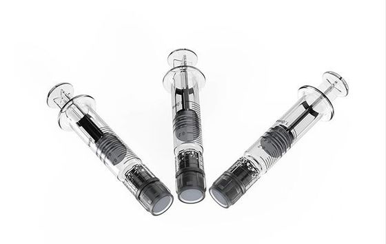 Siringa ialuronica del vetro borosilicato precompilata Pyrex