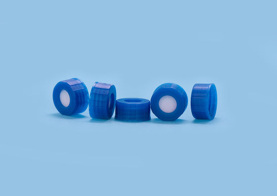 Cappucci farmaceutici di plastica della fiala di Hplc dell'iniezione blu PTFE