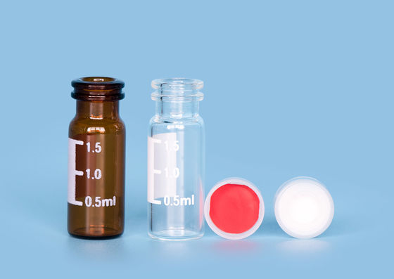 Fiale di vetro dell'iniezione del laboratorio ND11 1.5ml delle chiusure di PTFE