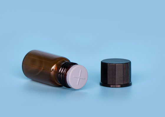 Fiale di vetro della medicina dell'iniezione liquida di Brown Depyrogenated 50ml