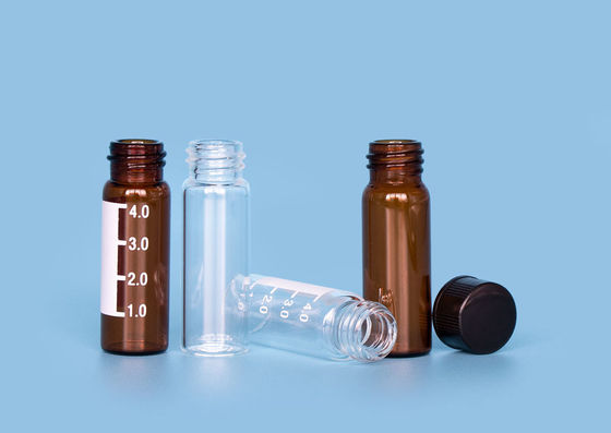 GCA biomedico Amber Glass Vials di ml GPI del reagente 3 di BACCANO 1mm