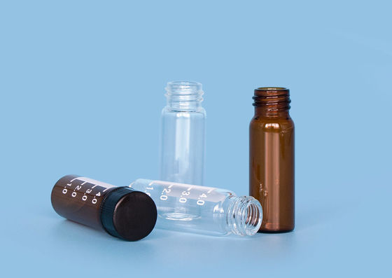 Chiare fiale con tappo a vite di vetro ambrate del polipropilene XHPHAPACK 4cc