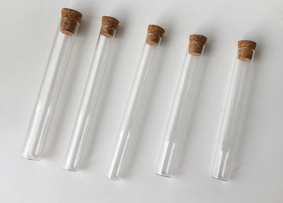 Provette stabili chimiche del vetro borosilicato di D25 10CC