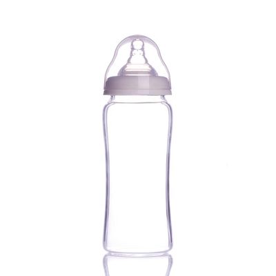 Coperchio a vite di cura 60ml un biberon di 5,0 vetri borosilicati